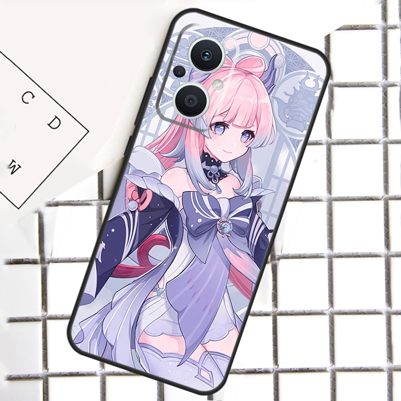 Funda de Genshin Impact con la - Oppo Reno 12 reseña y precio