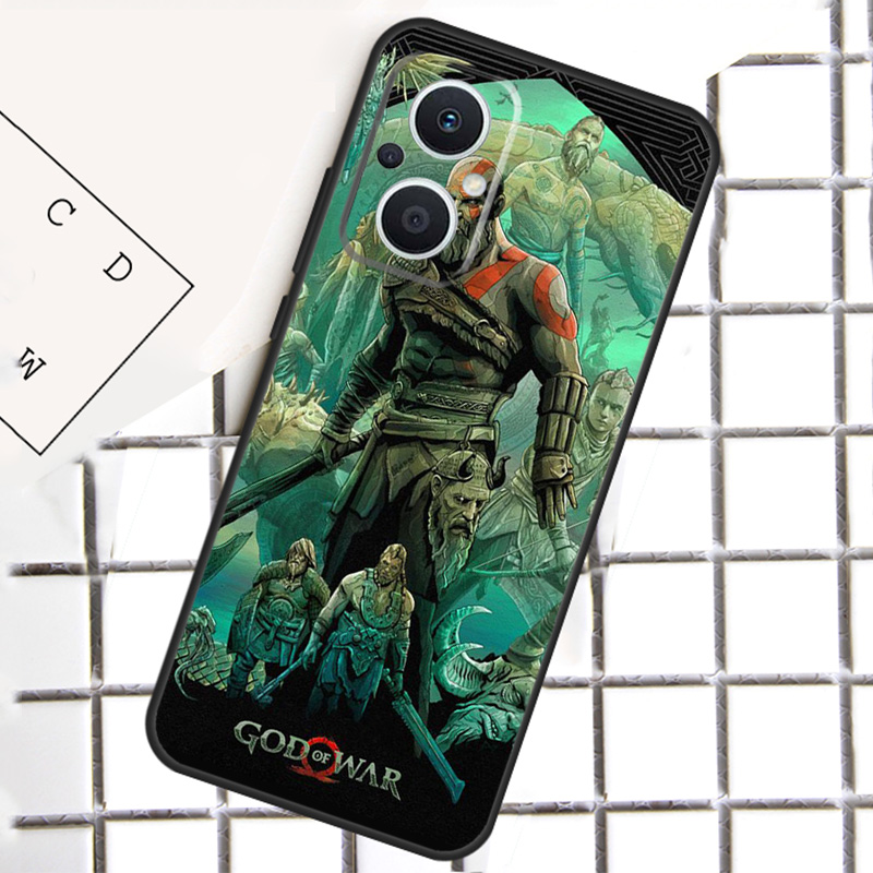 Funda God Of War para OPPO Fin - Oppo Reno 12 reseña y precio